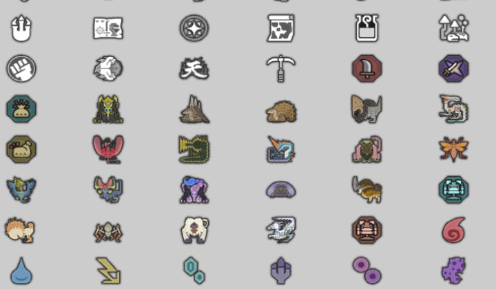 Monster Hunter Icon Pack