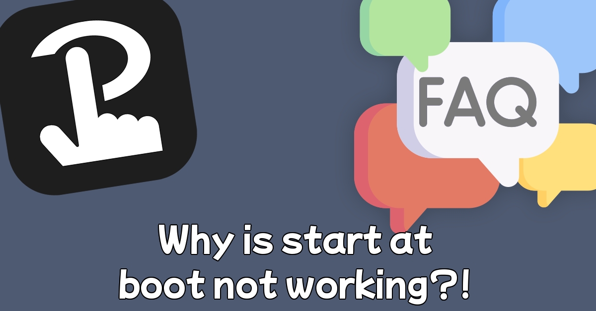 why-is-start-at-boot-not-working